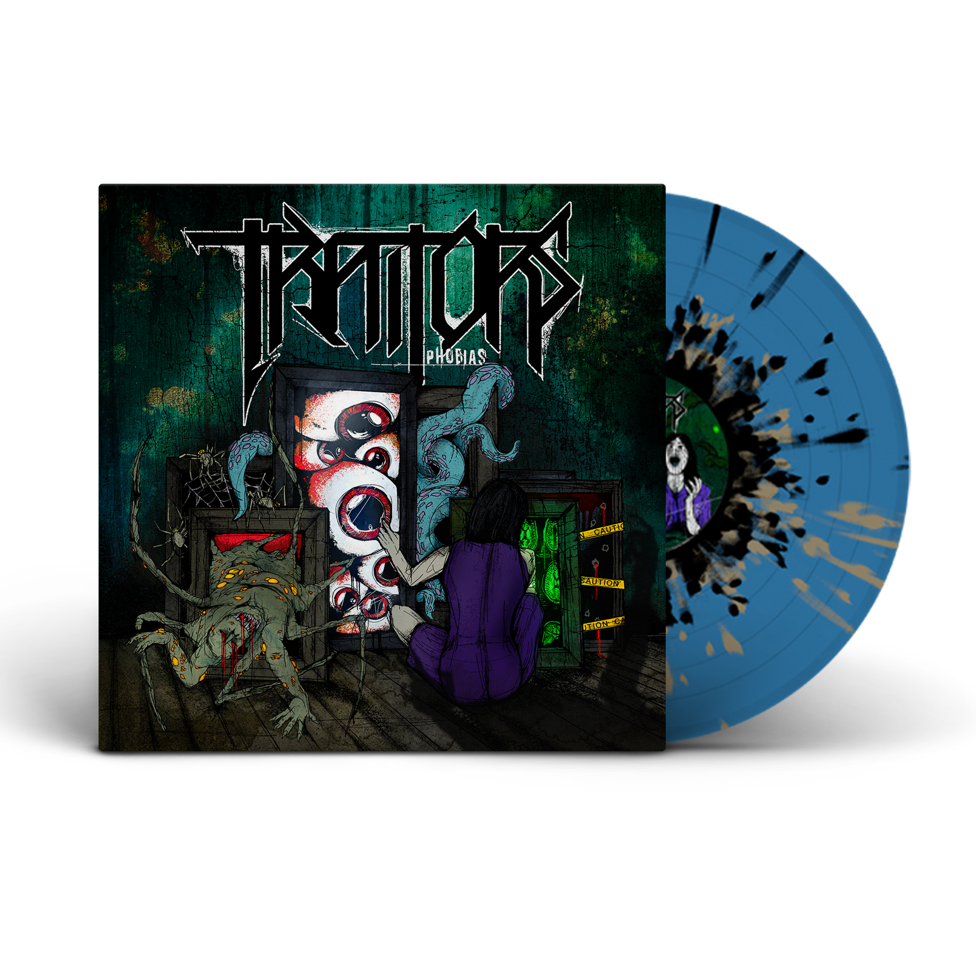 Phobias LP - Blue Splatter *Limited to 500* – TRAITORS