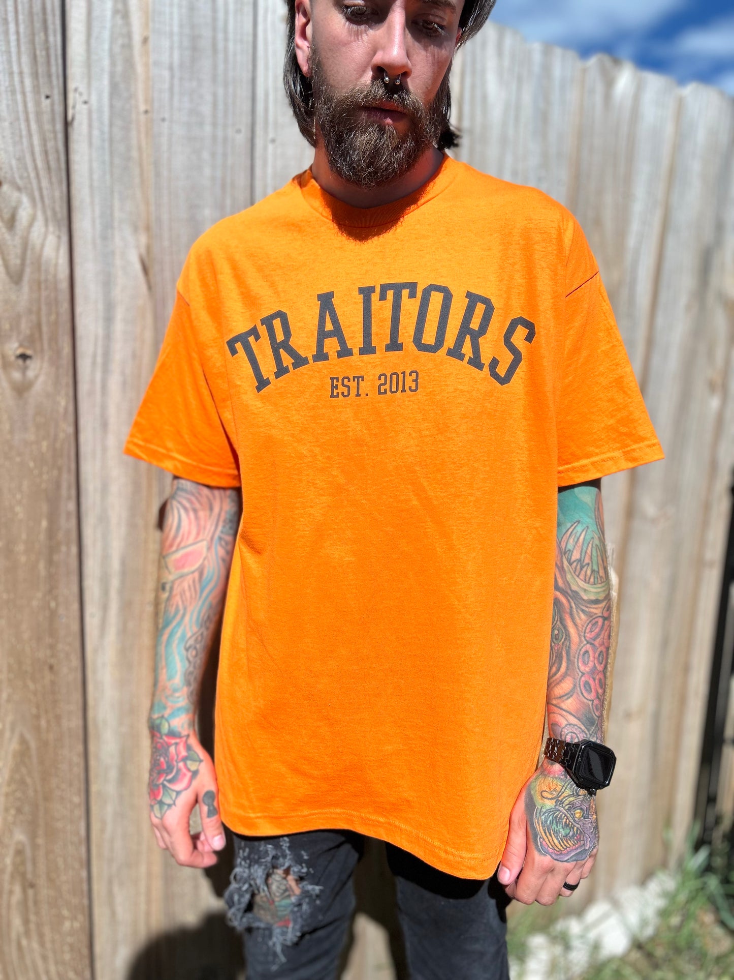 Orange Deep South Violence Shirt