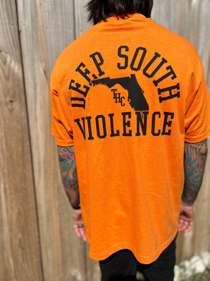 Orange Deep South Violence Shirt